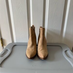 Spirit Tan Suede Ankle Booties